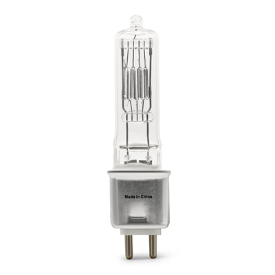 230V ampoule 3200k fini simple GX 9,5 Pin Cap For Ceiling Lights de quartz de 1000 watts