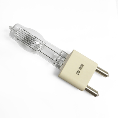 lampe à haute tension de l'halogène 230v 2000 simples de l'ampoule G38 de watt finis