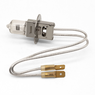 Connecteurs plats de l'aérodrome PK30D W/Male d'aéroport de l'ampoule d'halogène de quartz de 150 watts GY9.5 6.6A