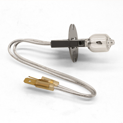 Connecteurs plats de l'aérodrome PK30D W/Male d'aéroport de l'ampoule d'halogène de quartz de 150 watts GY9.5 6.6A