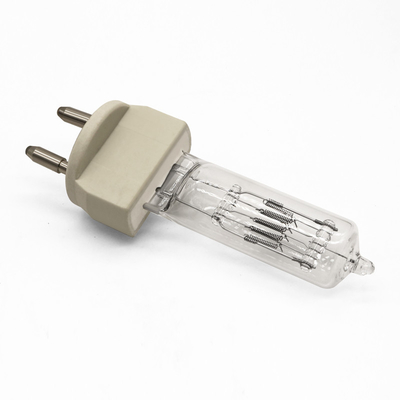 Ampoule de lampe haloïde finie simple légère en métal de la lampe 80v 1200w de l'halogène G22 3250k