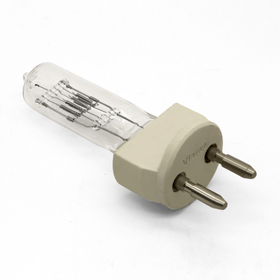 Ampoule de lampe haloïde finie simple légère en métal de la lampe 80v 1200w de l'halogène G22 3250k