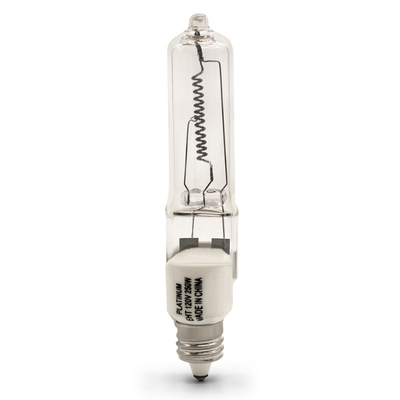 Mini Can E11 120v ampoules d'halogène de Dimmable de lampe de quartz de 250 watts