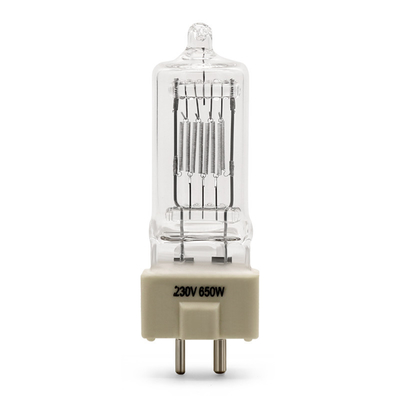 étape optique 3400K théâtral 300H de lampe d'affichage d'halogène de 230V 650W GX9.5 20000 lumens