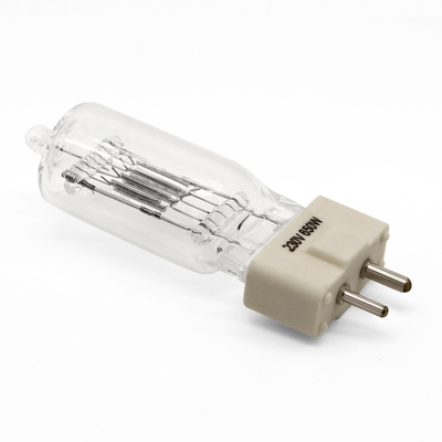 étape optique 3400K théâtral 300H de lampe d'affichage d'halogène de 230V 650W GX9.5 20000 lumens