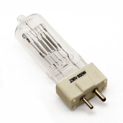 étape optique 3400K théâtral 300H de lampe d'affichage d'halogène de 230V 650W GX9.5 20000 lumens