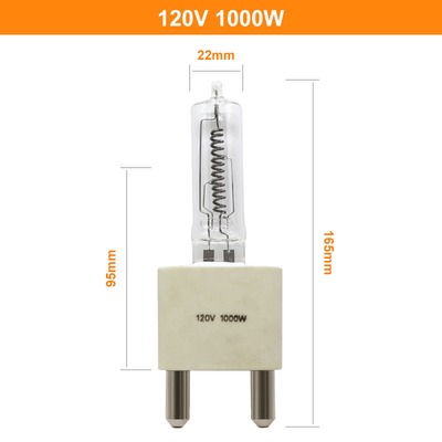 lumières de navigation finies simples de plate-forme de Pin Halogen Light Bulb For de Bi de 120V 1000W