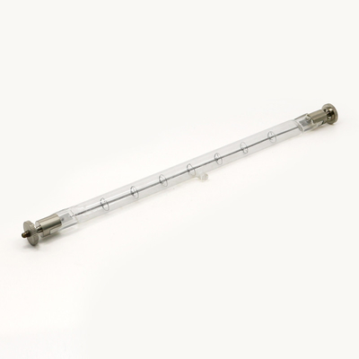 les ampoules d'halogène de quartz de 230V 2000W doublent les lampes de chauffage infrarouges finies de quartz
