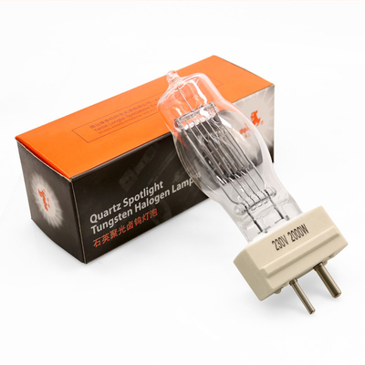 Ampoules d'halogène de tungstène de quartz de lampe de la GE Cp43 230v 2000w Gy16