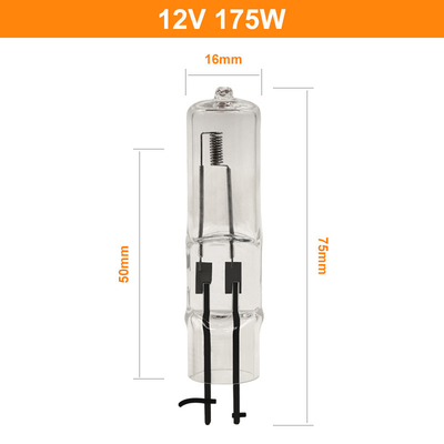 fourche de l'ampoule d'halogène de Pin 12v de la capsule 2 de 175W Crystal Quartz Iodine Lamp Bead 2