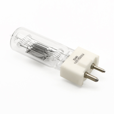 100V 500 lampe d'halogène de microscope d'instrument optique des lumens G22 d'halogène de quartz de watt