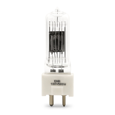 100V 500 lampe d'halogène de microscope d'instrument optique des lumens G22 d'halogène de quartz de watt