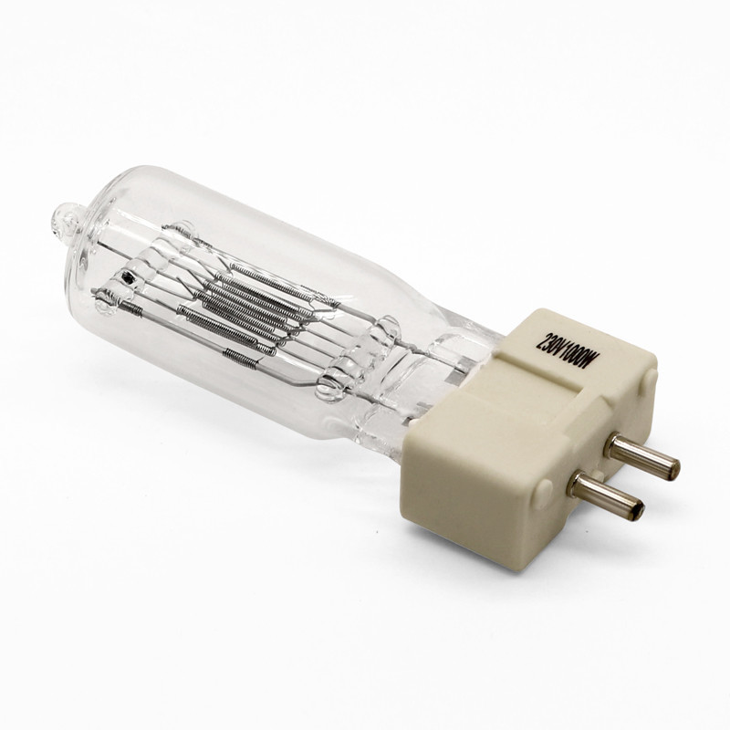 230V ampoules électriques G9.5 de Heater Two Pin Halogen Light d'ampoule de quartz de 1000 watts