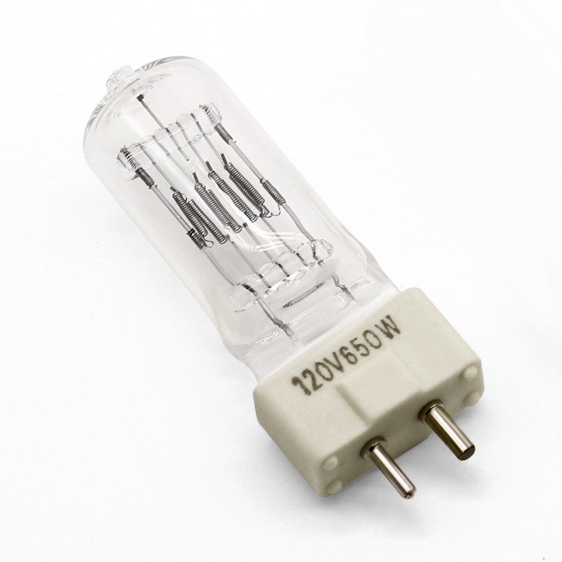 étape de lumières visuelle commerciale de Pin Halogen Bulb Quartz Tungsten de Bi de 120V 650W